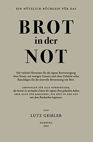 Buchcover von „Brot in der Not“