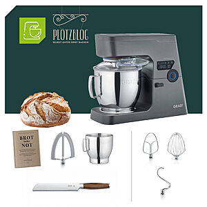 Lieferumfang des Brotbackpakets „Graef MYestro“