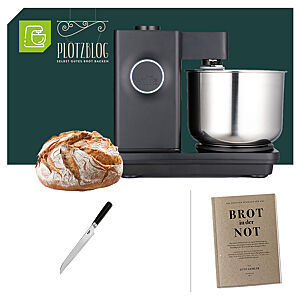 Lieferumfang des Brotbackpakets „Wilfa Probaker (schwarz)“