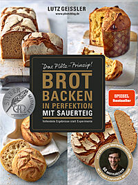 Buchcover von „Brot backen in Perfektion mit Sauerteig“