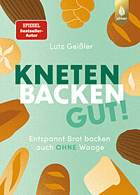 Buchcover von „Kneten, Backen, gut!“