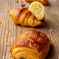 Auch als Pain au chocolat ist das Alm-Croissant eine Wucht.