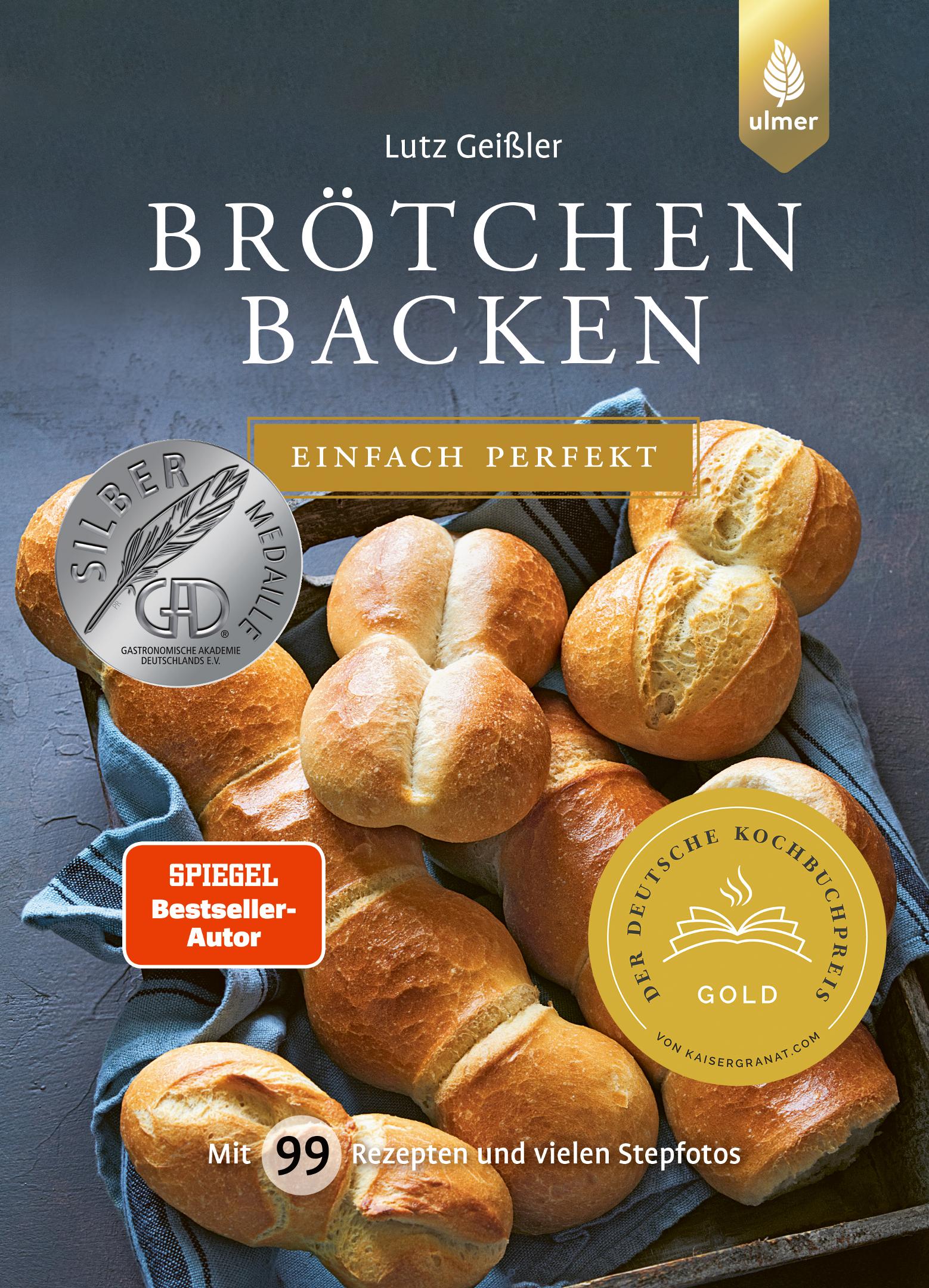 Buchcover von „Brötchen backen – einfach perfekt“