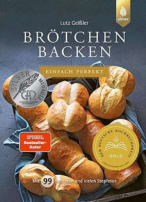 Buchcover von „Brötchen backen – einfach perfekt“