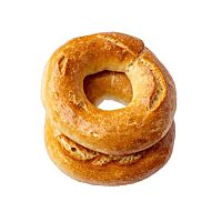 Die Bagels haben eine goldbraun ausgebackene, glänzende Kruste.